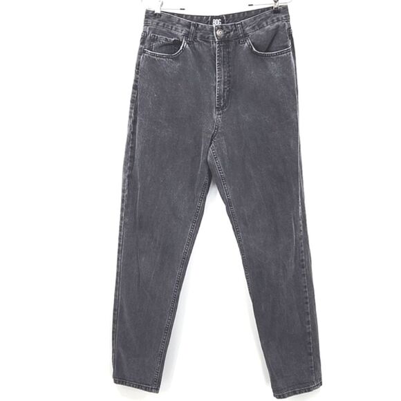 BDG Urban Outfitters High Rise Mom Denim Jeans Tapered Leg Women's Size 30 Black - Picture 2 of 13